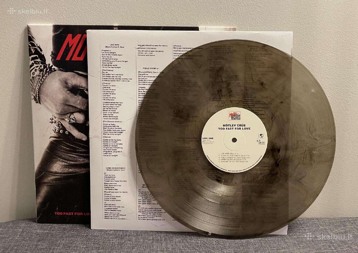 Motley Crue Vinilinės plokštelės Naujos - nuotraukos Nr. 3