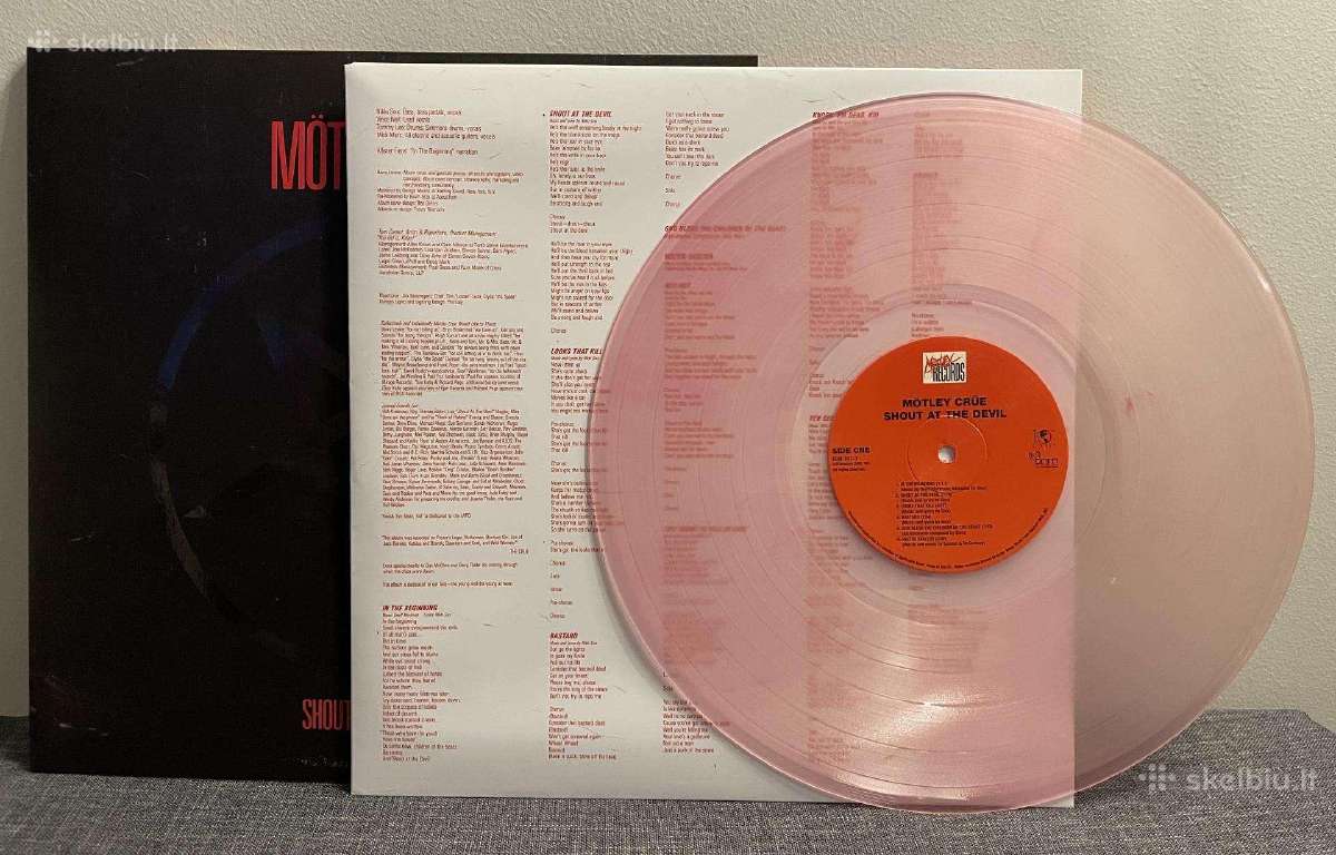 Motley Crue Vinilinės plokštelės Naujos - nuotraukos Nr. 6
