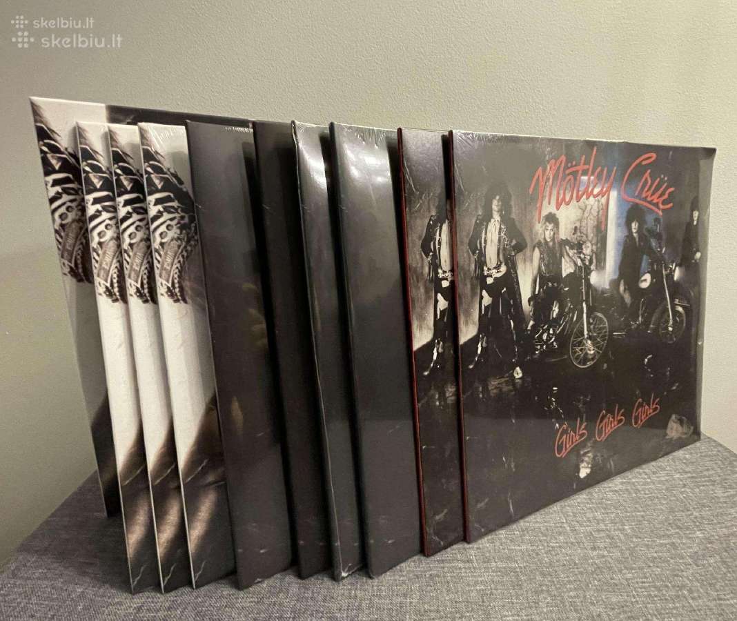 Motley Crue Vinilinės plokštelės Naujos - nuotraukos Nr. 7