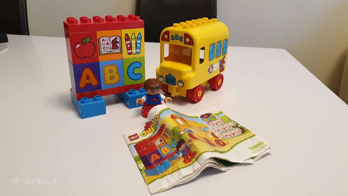 Lego Duplo Mano pirmasis autobusas, 1,5-5 m. vaik. - nuotraukos Nr. 12