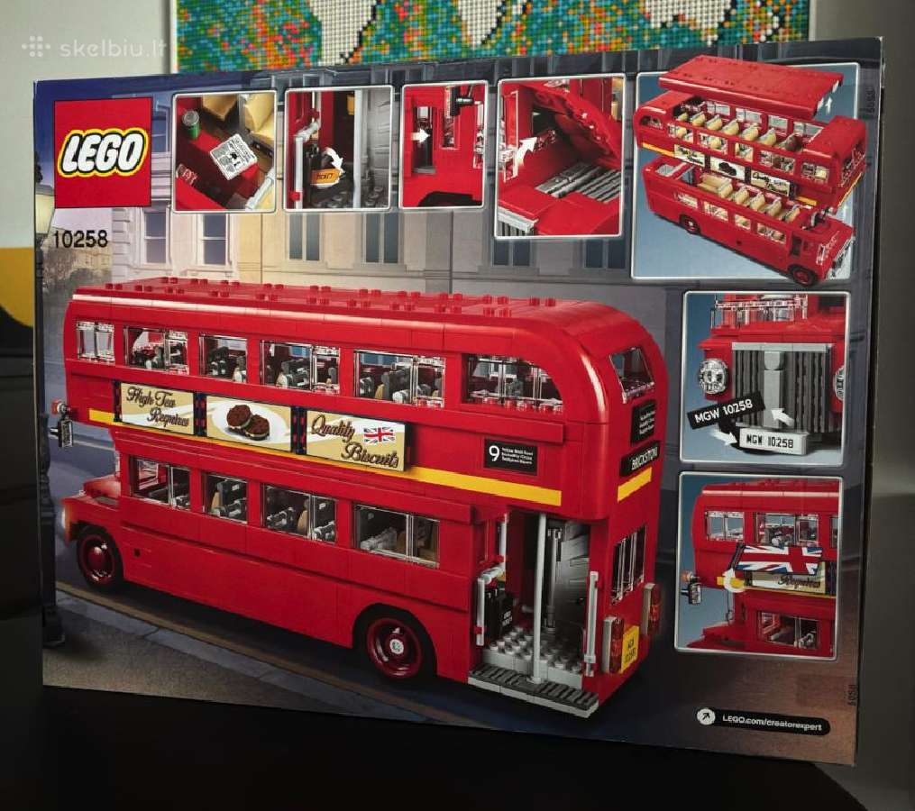Lego Creator London Bus (10258) Naujas - nuotraukos Nr. 2