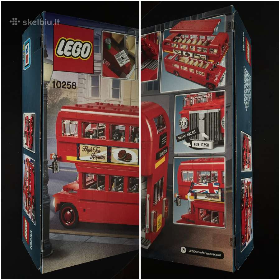 Lego Creator London Bus (10258) Naujas - nuotraukos Nr. 3