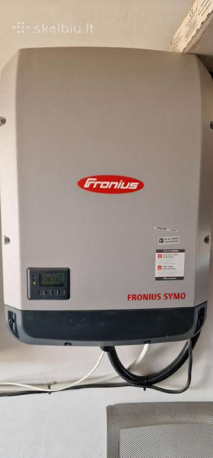 Fronius symo saulės energijos keitikliai