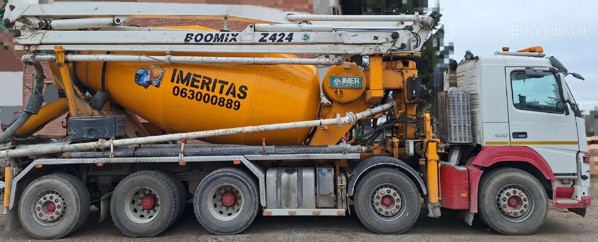 Betono siurblys / pompa 7m3 Klaipeda - nuotraukos Nr. 8