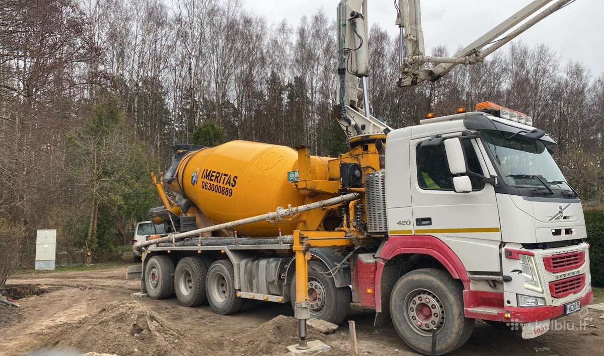 Betono siurblys / pompa 7m3 Klaipeda - nuotraukos Nr. 10