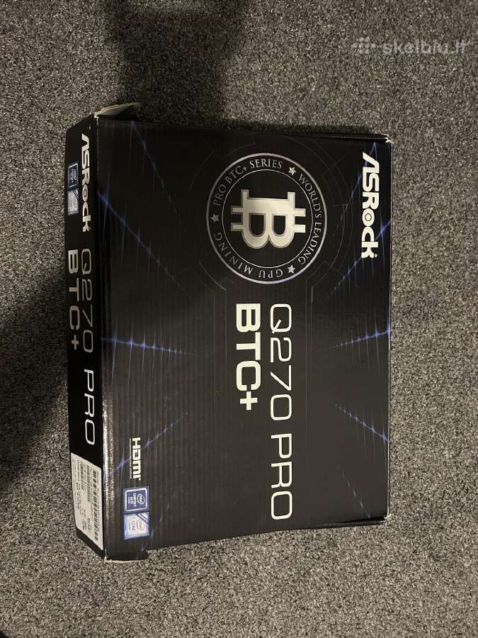 Asrock Q270 Pro Btc + Celeron G3900 + 8gb Ddr4 RAM