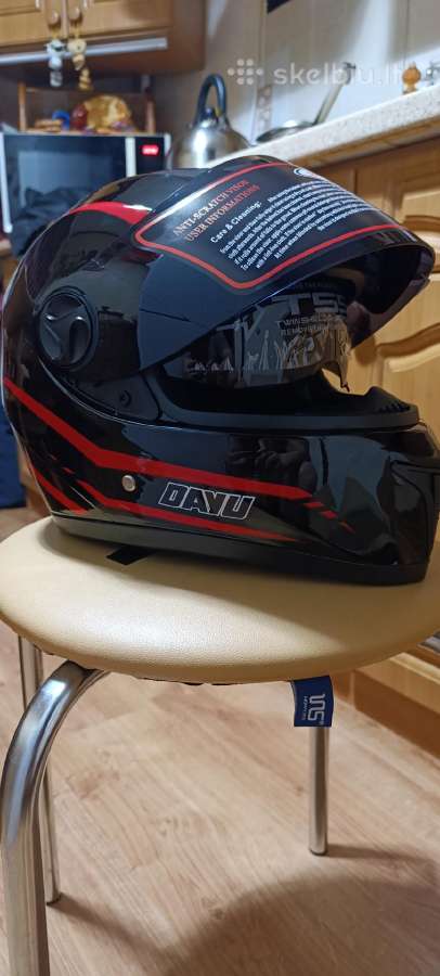 Moto šalmas,krepšys,dėžė,akiniai,pirštinės,talpa - nuotraukos Nr. 25