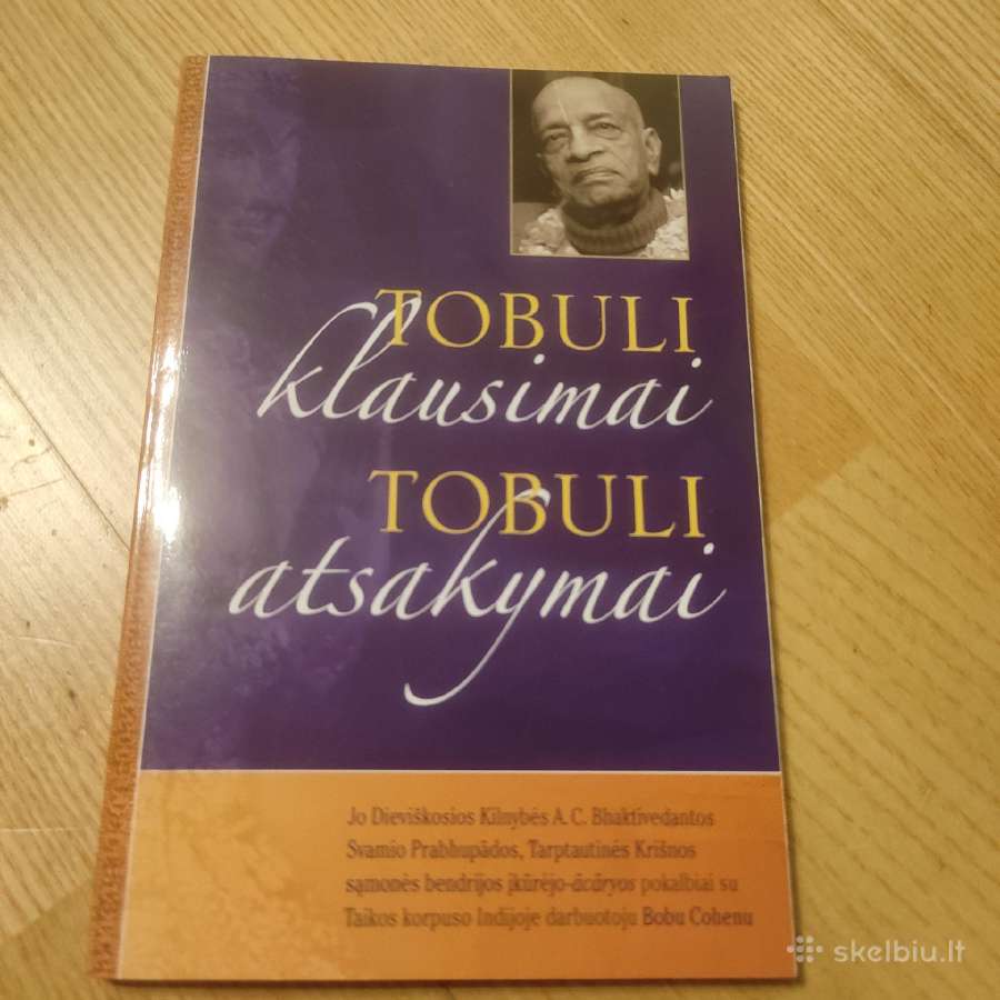 Knyga Tobuli klausimai tobuli atsakymai