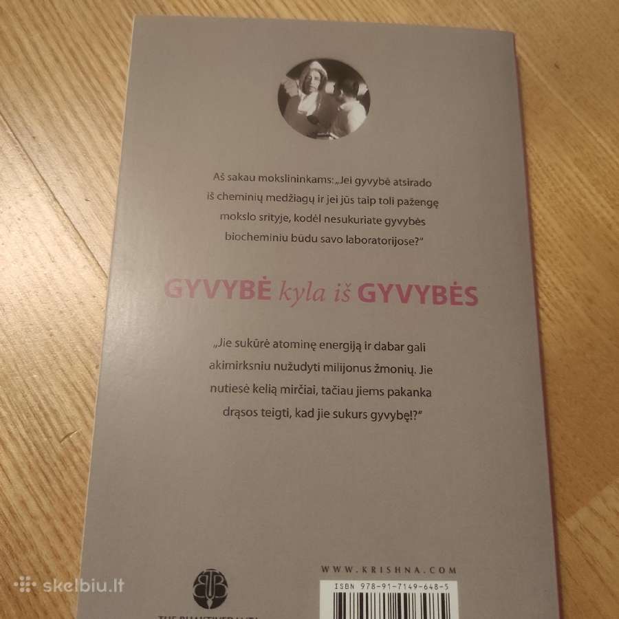 Knyga Gyvybė kyla iš gyvybės - nuotraukos Nr. 2
