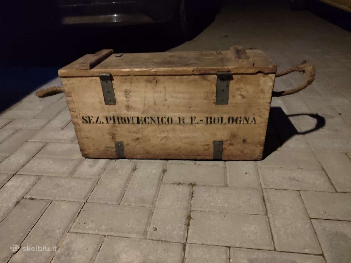 Ww2 amunicijos dėžė