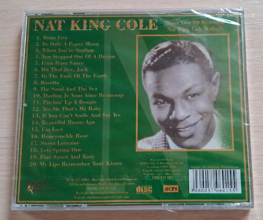 Nat King Cole (Audio CD) - nuotraukos Nr. 2