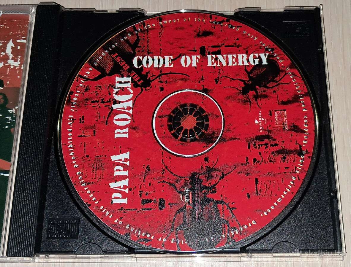 Papa Roach - Code Of Energy (Audio CD) - nuotraukos Nr. 3