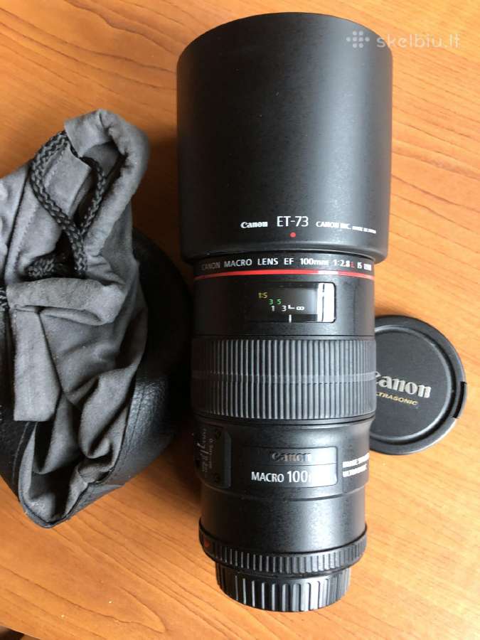 Canon fotoaparato objektyvai, linzes - nuotraukos Nr. 3