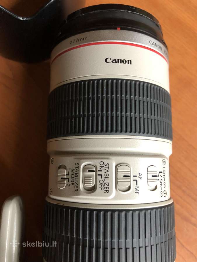 Canon fotoaparato objektyvai, linzes - nuotraukos Nr. 9
