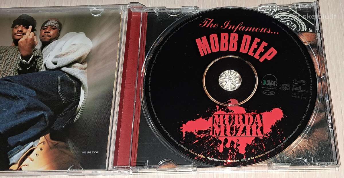 Mobb Deep – Murda Muzik (Audio CD) - nuotraukos Nr. 3