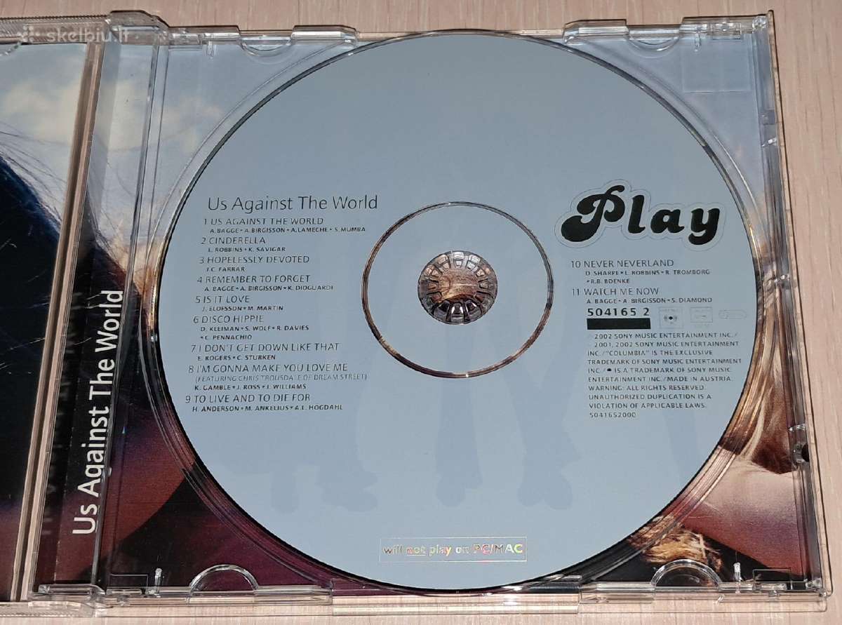 Play – Us Against The World (Audio CD) - nuotraukos Nr. 3