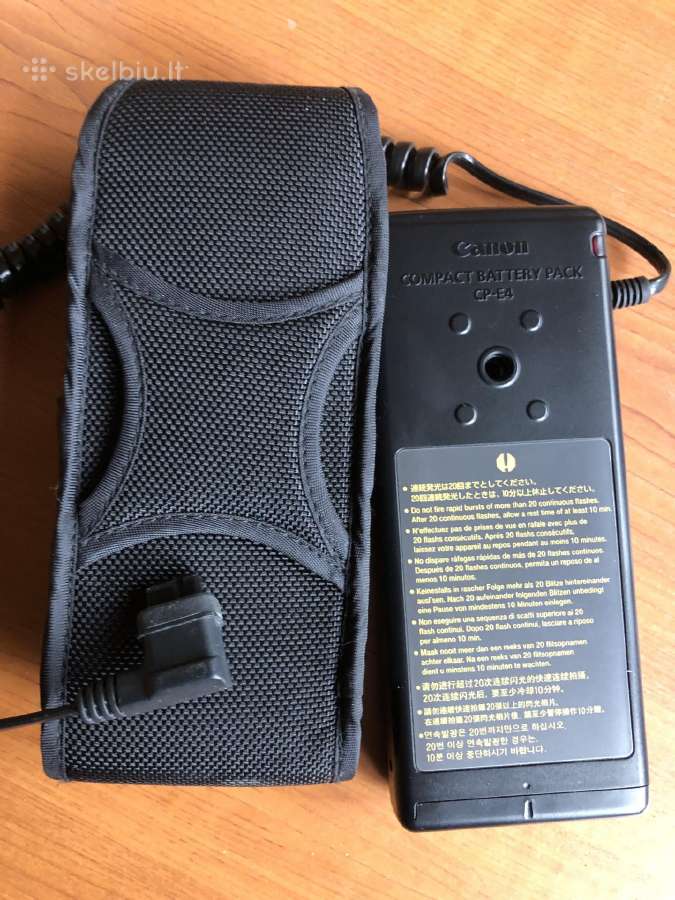 Canon blicas 580 Ex ir papildomas maitinimo blokas - nuotraukos Nr. 5