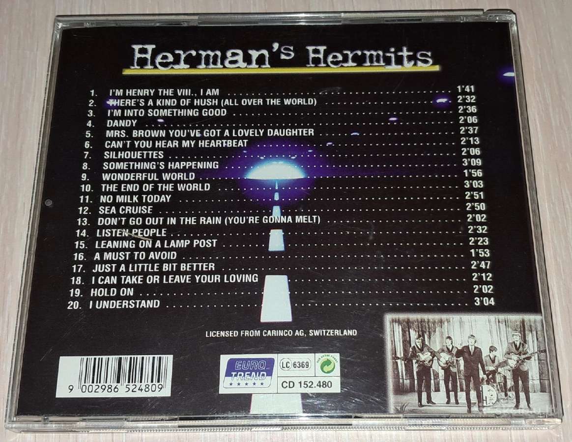 Hermans's Hermits - No Milk Today (Audio CD) - nuotraukos Nr. 2
