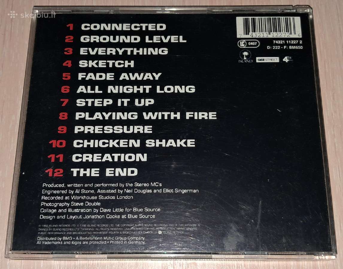 Stereo Mc's – Connected (Audio CD) - nuotraukos Nr. 2