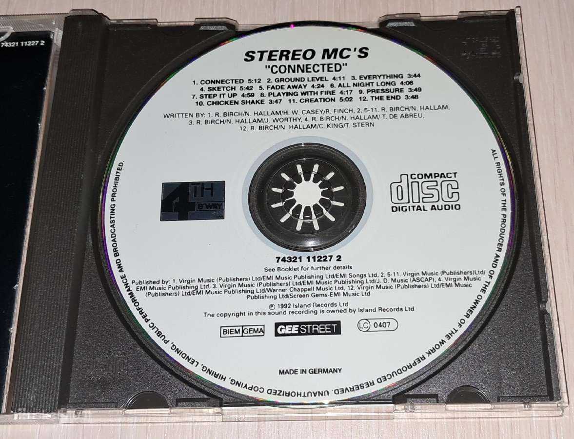 Stereo Mc's – Connected (Audio CD) - nuotraukos Nr. 3