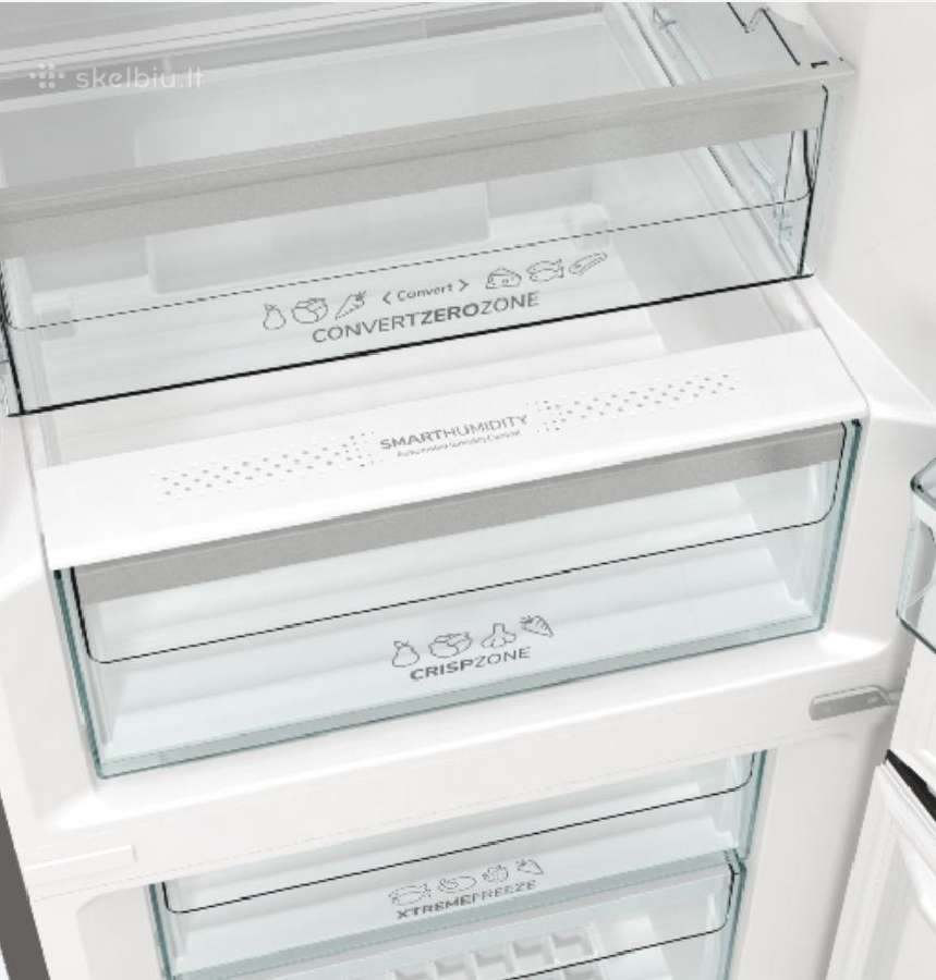 185cm šaldytuvai Gorenje Nrc6194sxl4 - nuotraukos Nr. 21