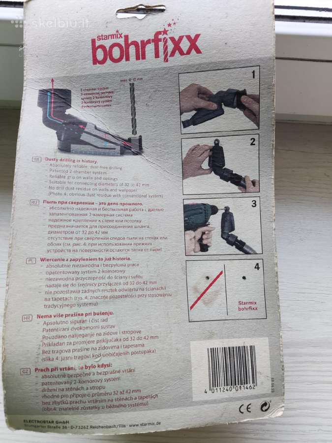 Antgalis gręžimo dulkėms rinkti - nuotraukos Nr. 2