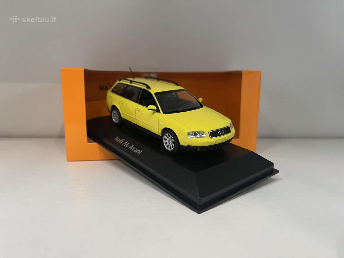 Kolekciniai modeliukai-audi A6 C5