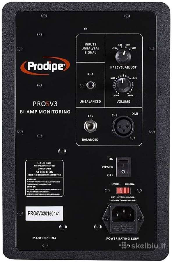 Garso kolonėlė Monitoring Prodipe 5 Pro5v3, Pro8v3 - nuotraukos Nr. 3