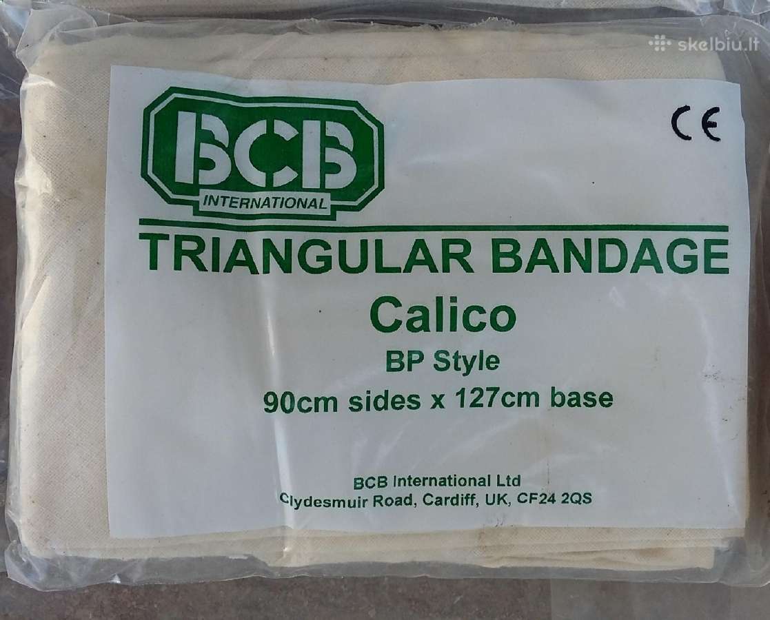 Trikampis tvarstis Bcb 90x127cm. - nuotraukos Nr. 2