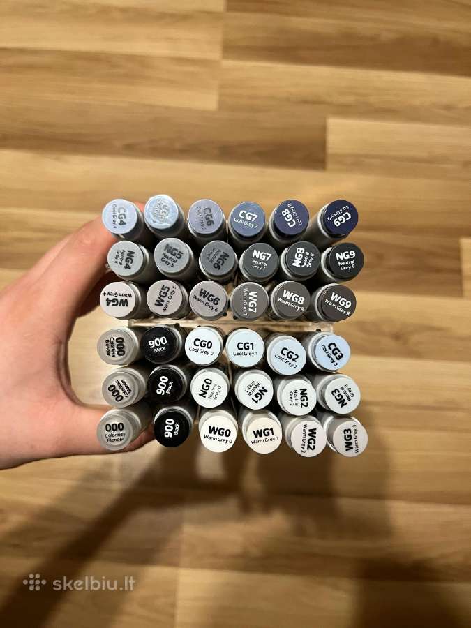 Stylefile Brush Gray Set 36vnt (70€) - nuotraukos Nr. 2