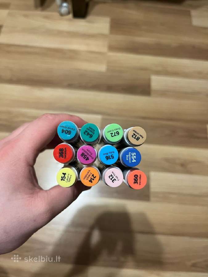 Stylefile Marker Brush Set Main B 12vnt (20€) - nuotraukos Nr. 2