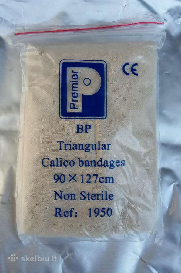 Trikampiai tvarsčiai-triangulare bandage - nuotraukos Nr. 3