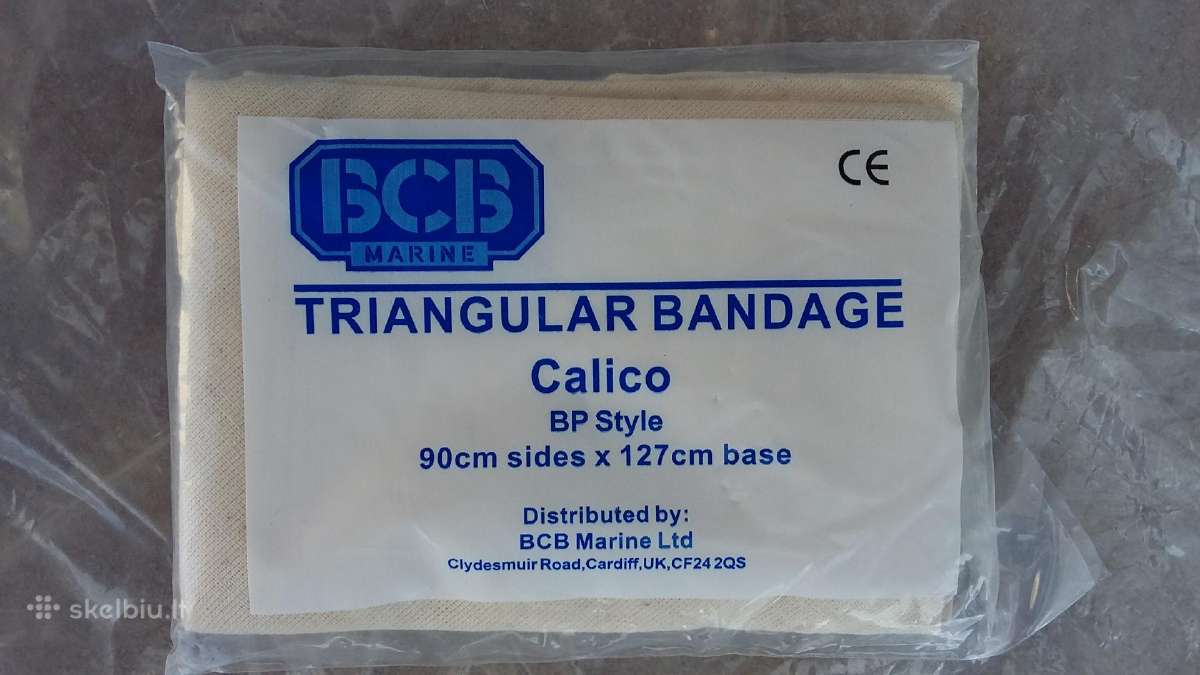 Trikampiai tvarsčiai-triangulare bandage - nuotraukos Nr. 9
