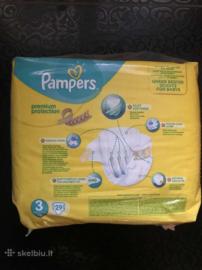 Sauskelnes pampers - nuotraukos Nr. 2