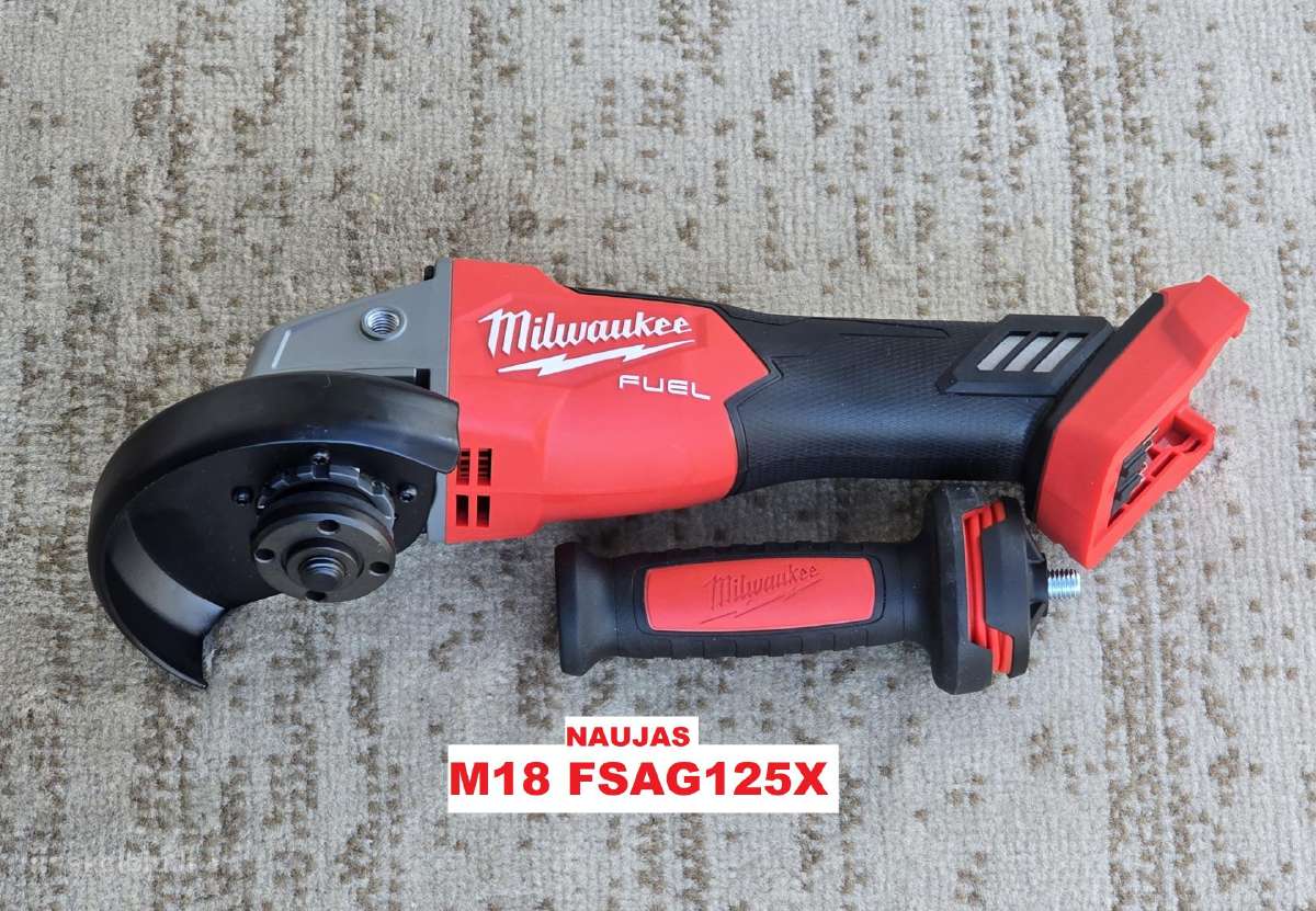 Milwaukee kampinis, šlifuoklis 7 modeliai - nuotraukos Nr. 2