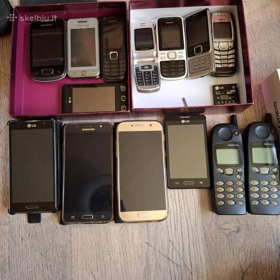 Naudoti telefonai LG Nokia Samsung
