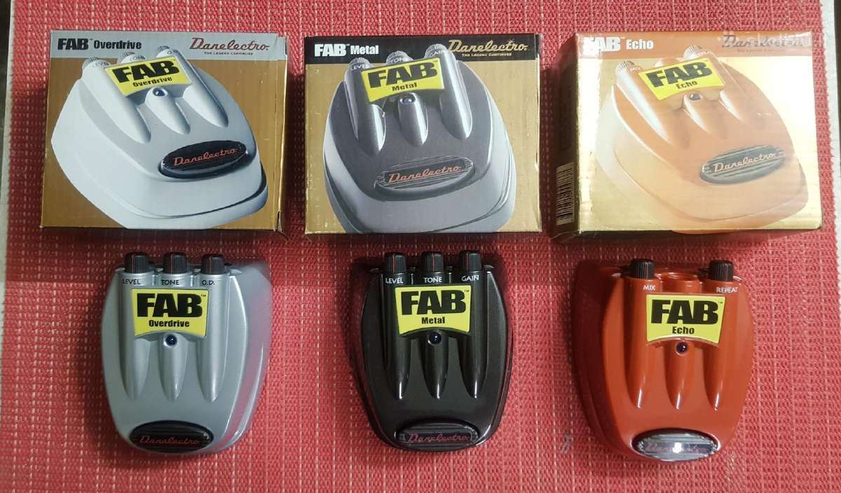 Gitariniai pedalai Fab