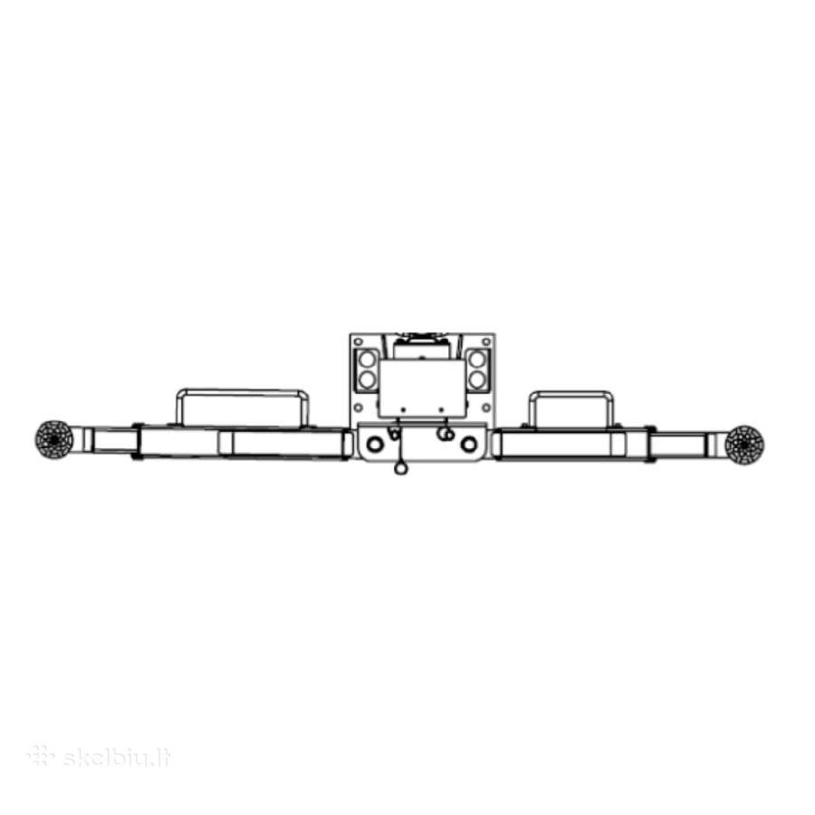 Sm-4000+ 2 kolonų keltuvas 4000kg Smart Equipment - nuotraukos Nr. 5