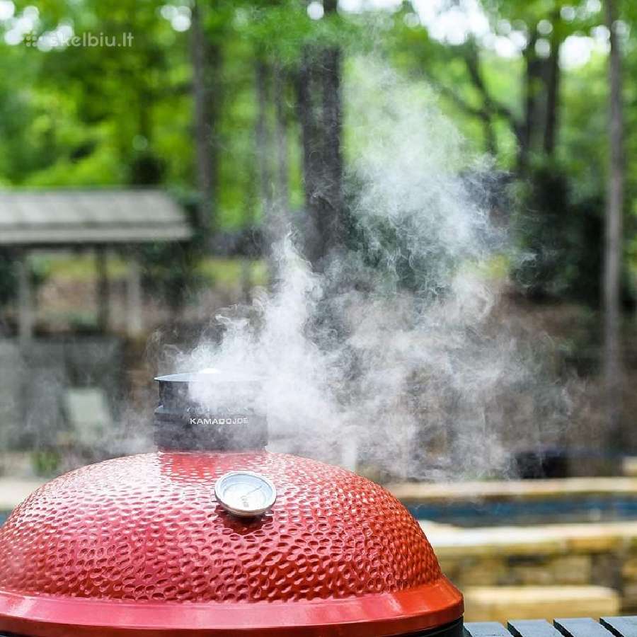 Kepsninė Grilis Šašlikinė Kamado Big Joe III - nuotraukos Nr. 2