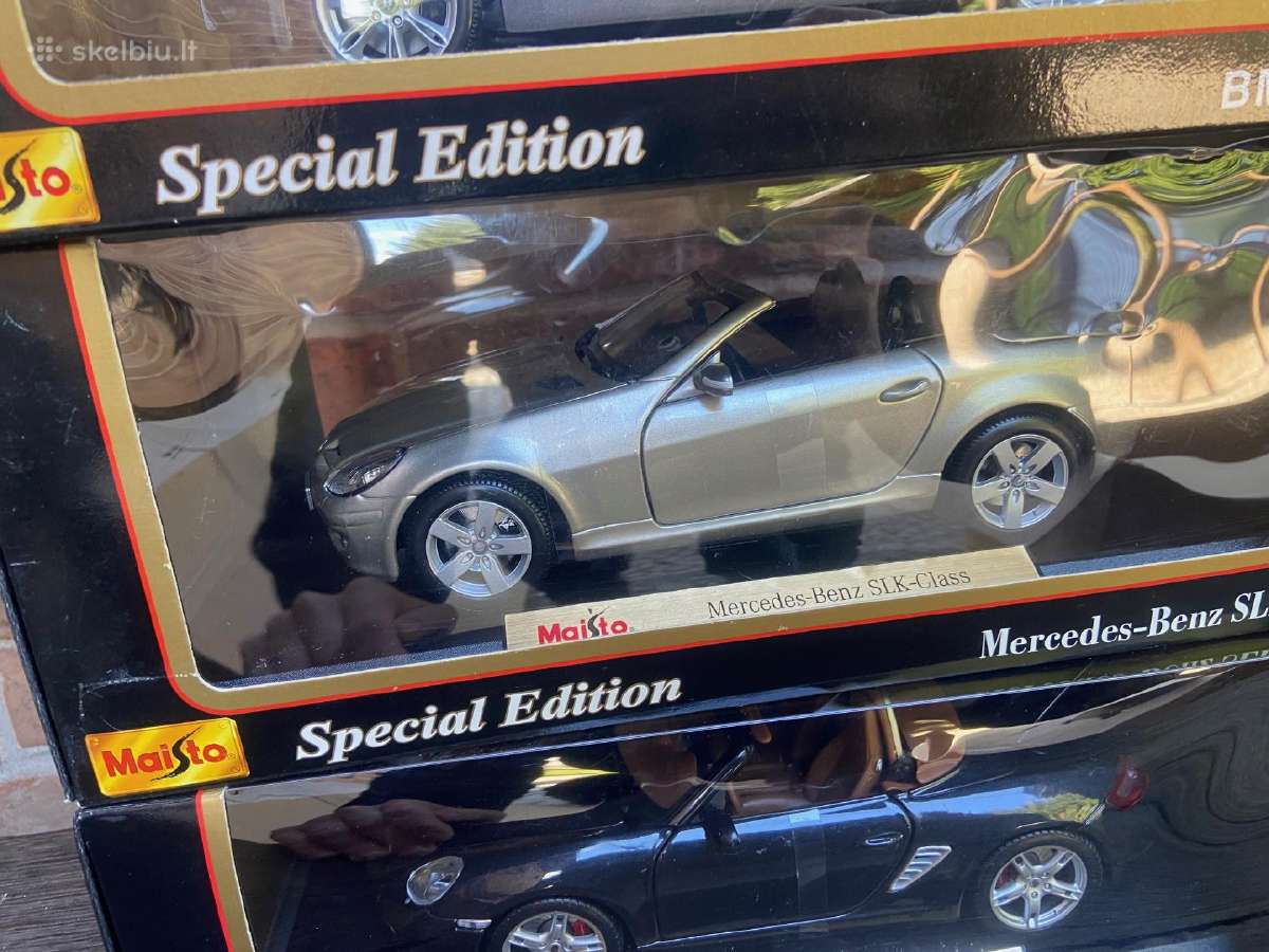 Modeliukai nauji dežutese dideli 1:18 kolekcija - nuotraukos Nr. 6