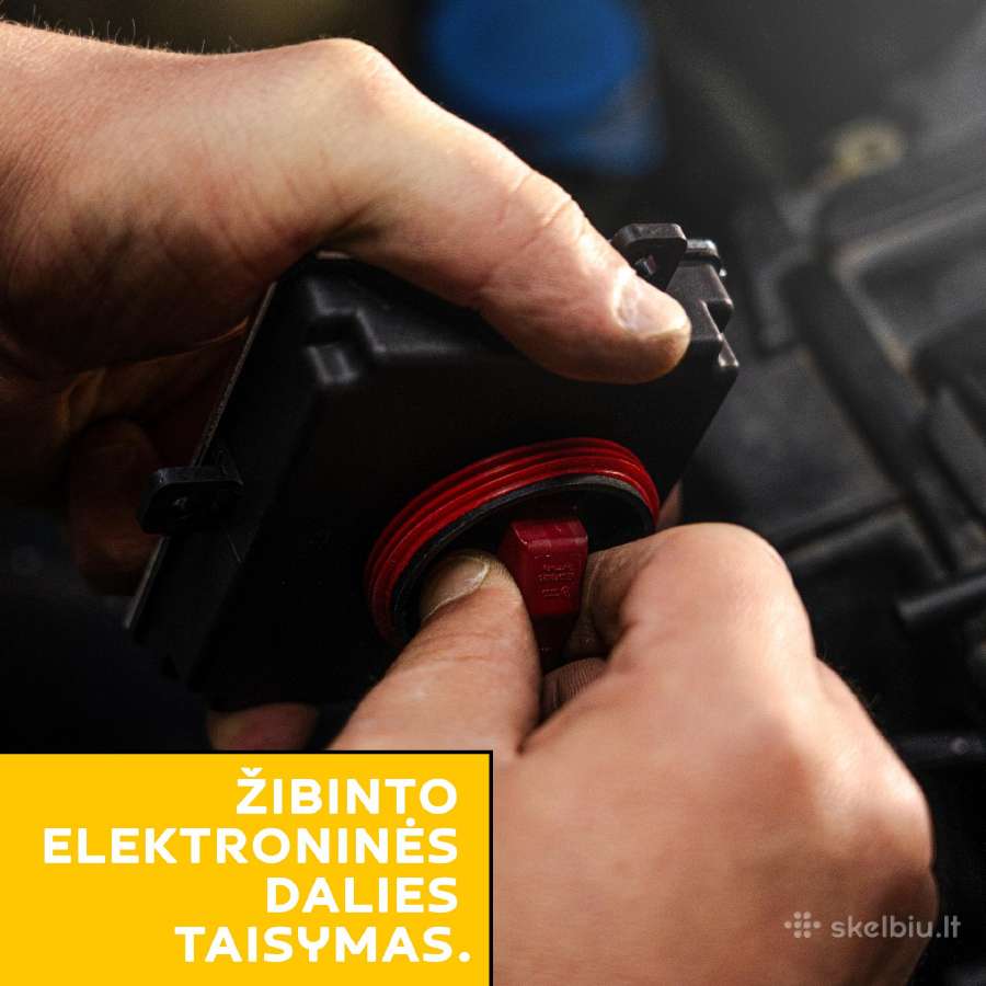 Žibintų remontas, žibintų stiklų keitimas Vilniuje - nuotraukos Nr. 16