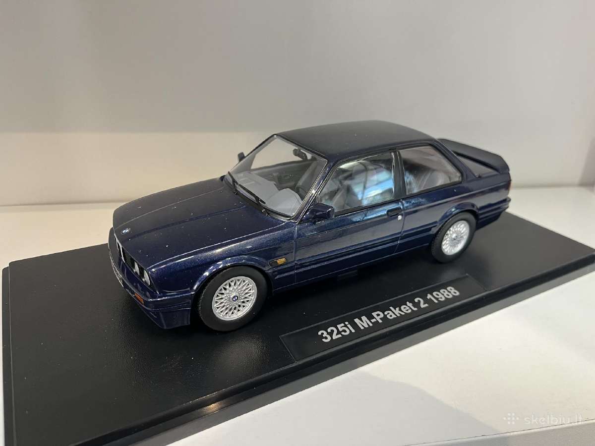 Kolekciniai modeliukai-bmw e30 1:18 - nuotraukos Nr. 2