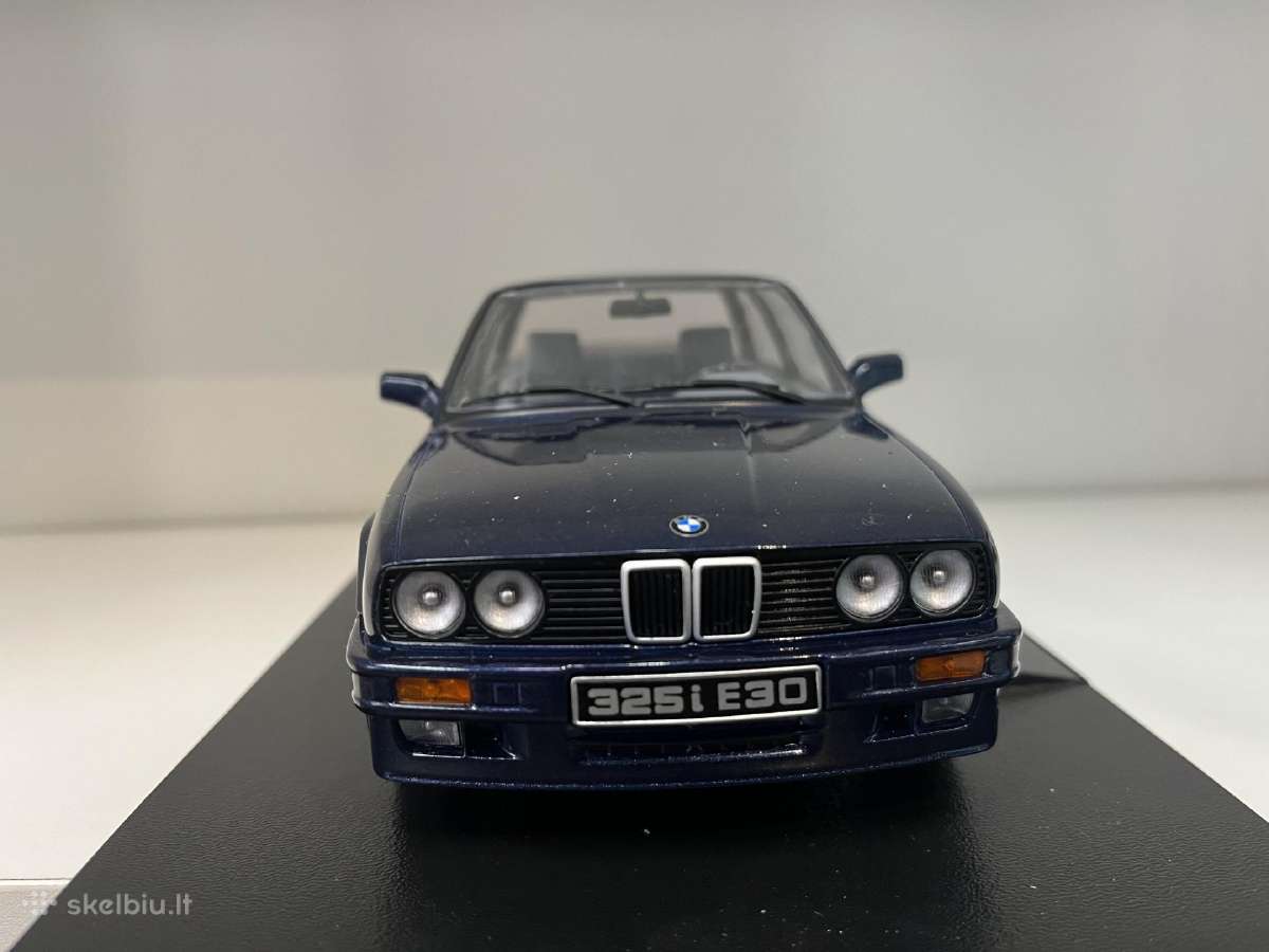 Kolekciniai modeliukai-bmw e30 1:18 - nuotraukos Nr. 3