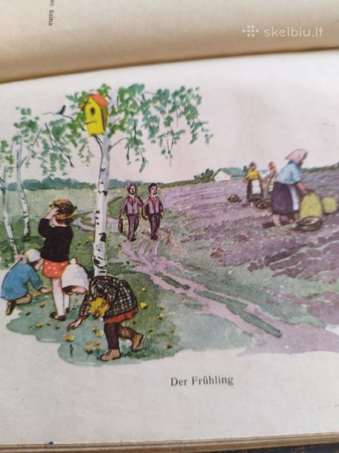 1961 vokiečių kalbos vadovėlis - nuotraukos Nr. 4