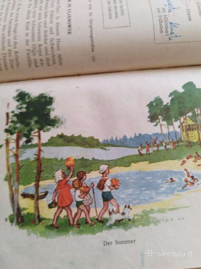 1961 vokiečių kalbos vadovėlis - nuotraukos Nr. 6