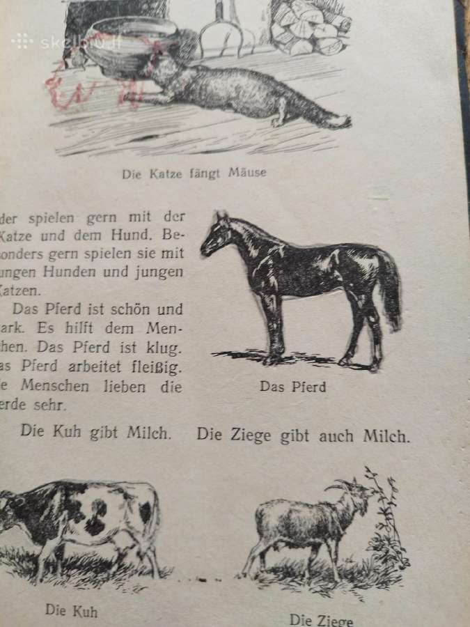 1961 vokiečių kalbos vadovėlis - nuotraukos Nr. 11