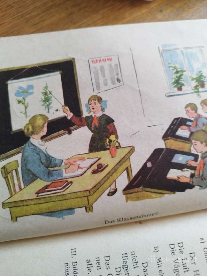 1961 vokiečių kalbos vadovėlis - nuotraukos Nr. 12