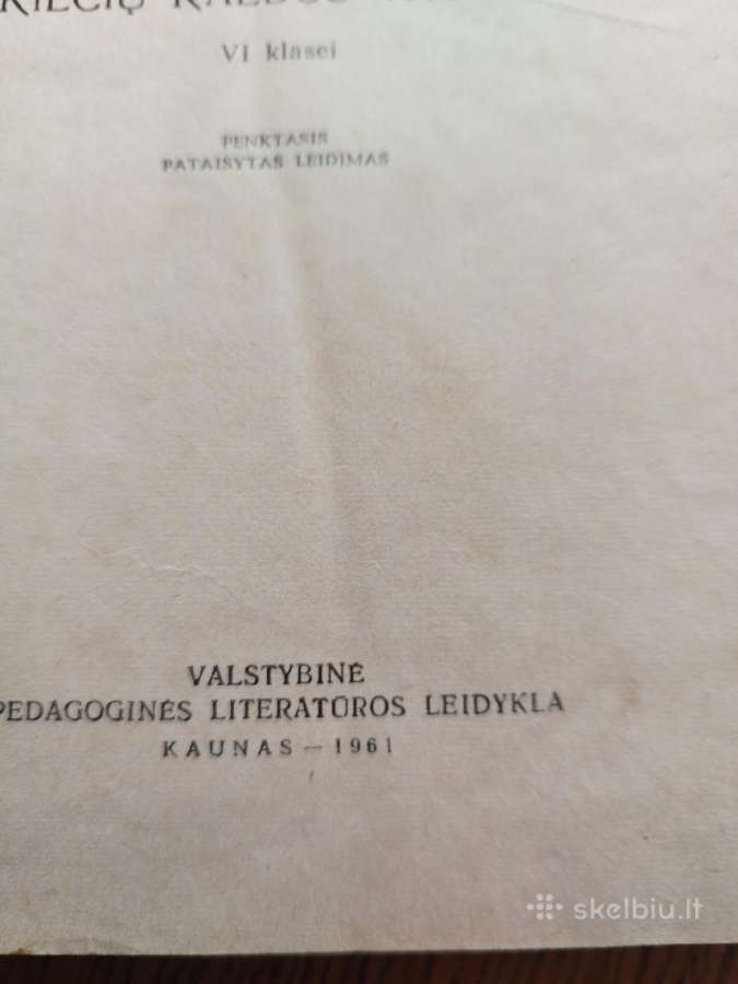 1961 vokiečių kalbos vadovėlis - nuotraukos Nr. 15