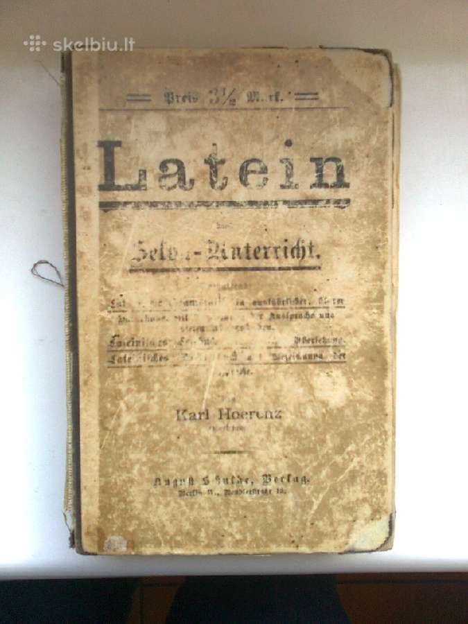 Lotynu kalbos mokymo priemone vokiskai "Latein"