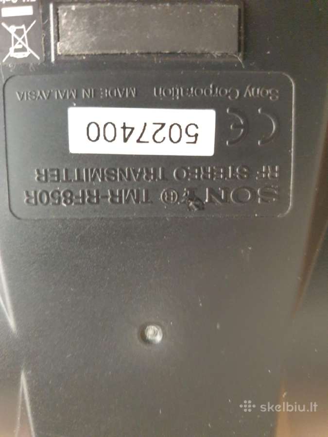 Sony Tmr-rf850r siųstuvas (be bloko) - nuotraukos Nr. 4